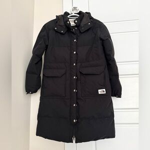 The Nor th face winter goose down jacket long